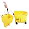 Rubbermaid Commercial 44 qt Mop Bucket and Wringer Combination, Yellow, Plastic FG618688YEL - alternate 4